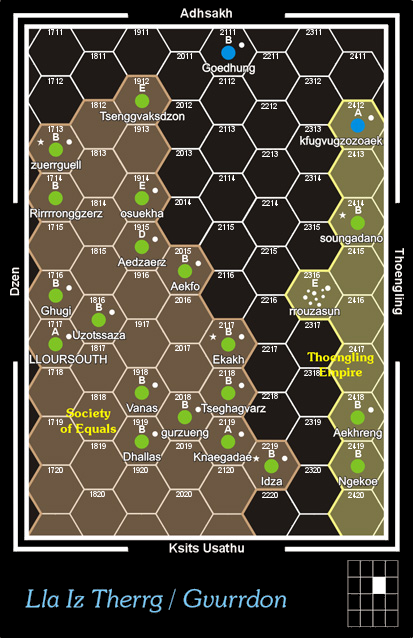 Lla Iz Therrg subsector